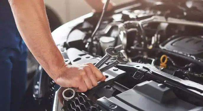 لرزش موتور در حالت درجا