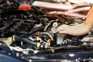 لرزش موتور در حالت درجا